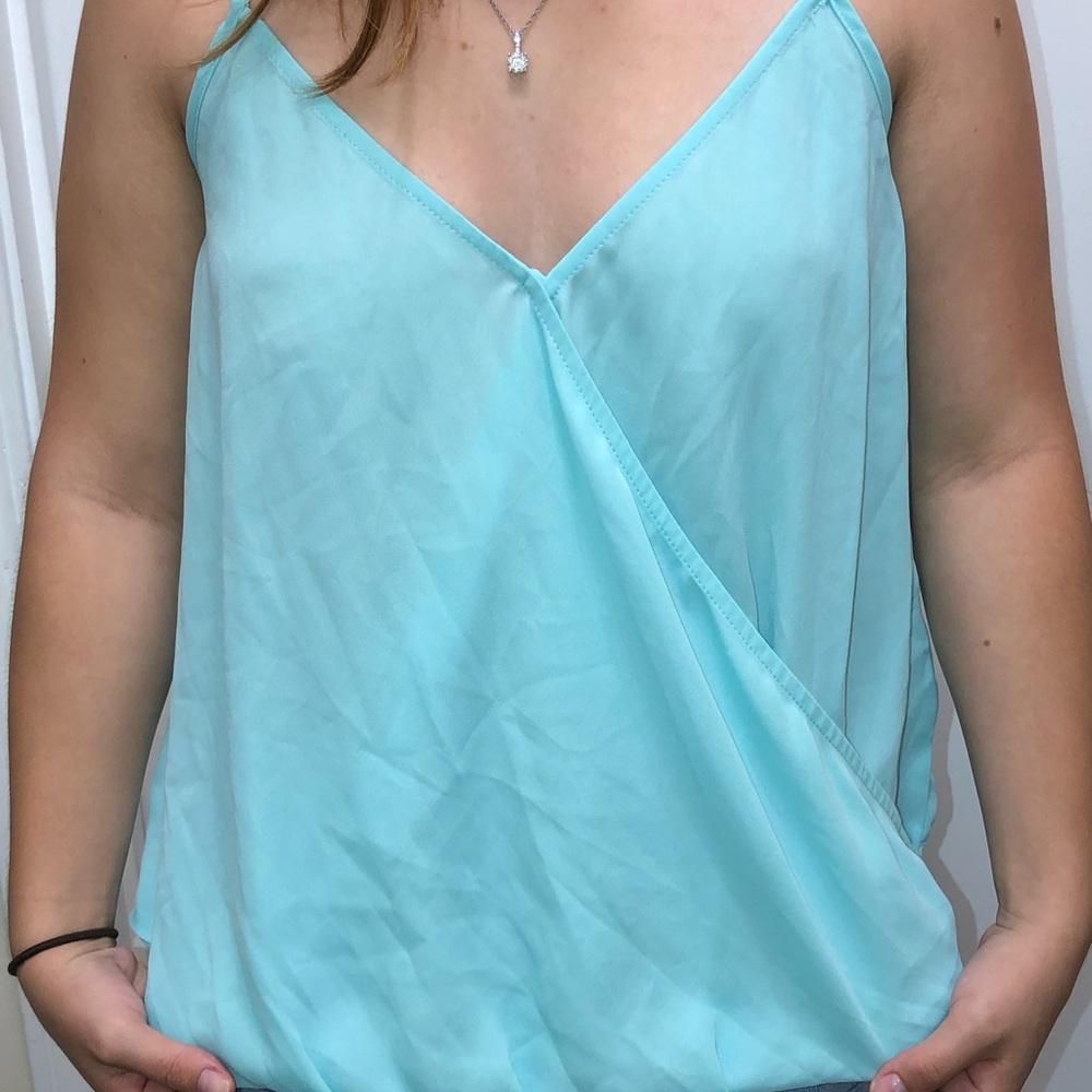 Light blue tank top